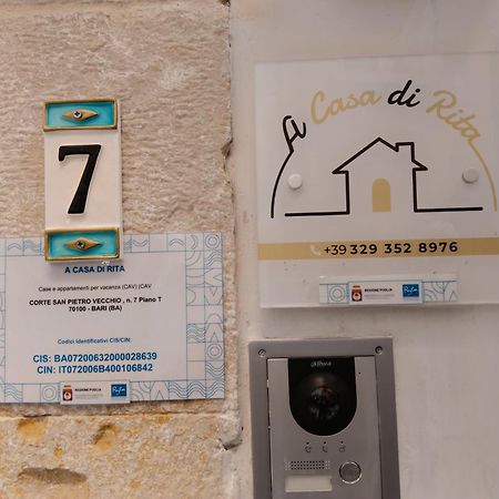 A Casa Di Rita Apartamento Bari Exterior foto